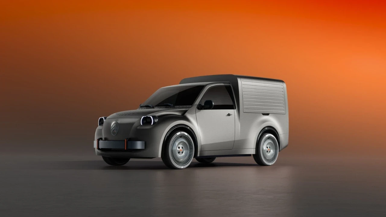 Citroen’in elektrikli 2 CV’sine yük taşıyan kardeş geliyor: Fourgonnette Concept
