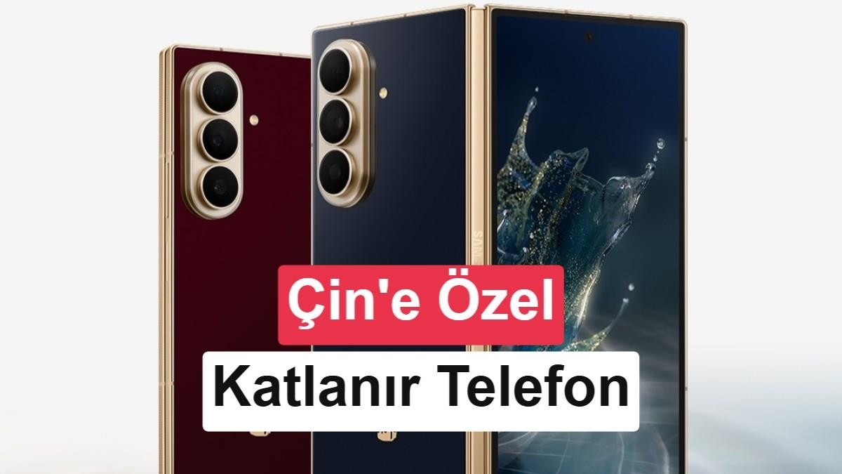 Samsung, Çin'e özel katlanabilir W27 modelini tanıttı: İşte özellikleri ve fiyatı