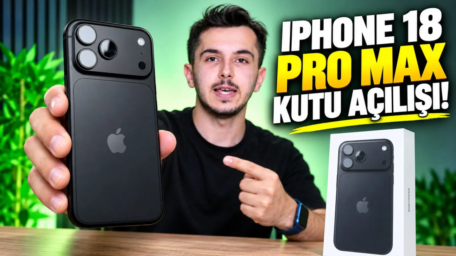iPhone 18 Pro Max kutu açılışı & ilk bakış! 17 Pro’dan farkı var mı?