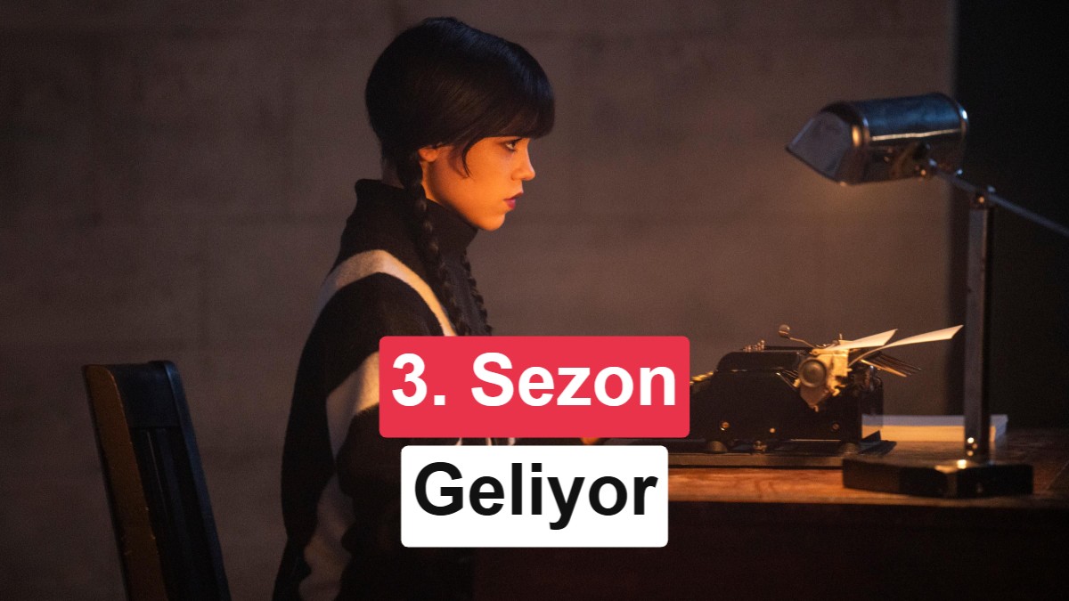 Wednesday'in 3. sezonu için beklenen haber geldi