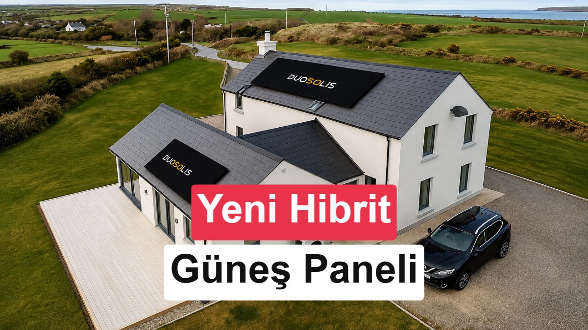 Hem elektrik hem sıcak su üreten yeni nesil güneş paneli