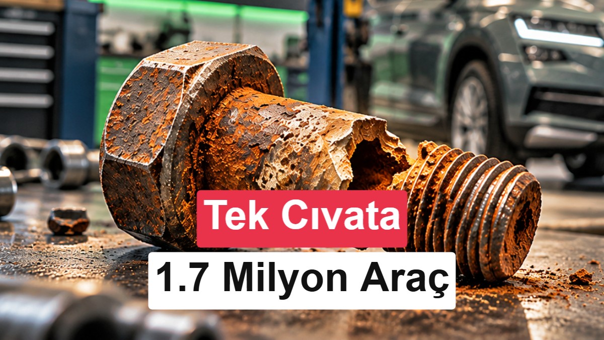 300 TL'lik tek bir cıvata yüzünden 1.7 milyon Skoda geri çağrıldı