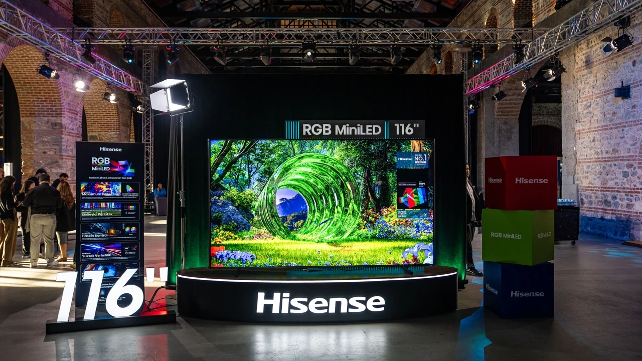 Hisense, televizyon ve klima modelleriyle Türkiye pazarına giriş yaptı
