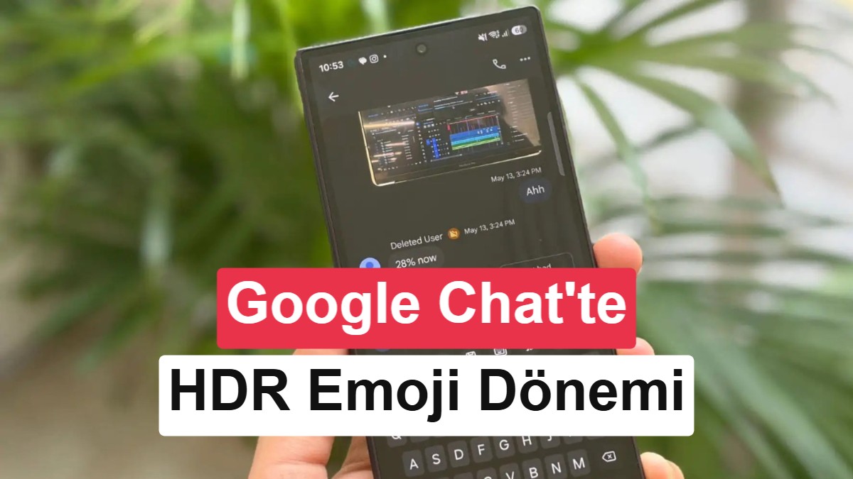 Google Chat, HDR emoji desteğiyle daha canlı görünebilir