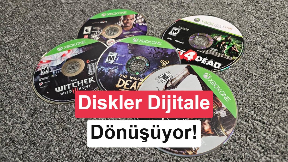 Xbox’ta fiziksel oyunları dijitale çevirme dönemi başlıyor