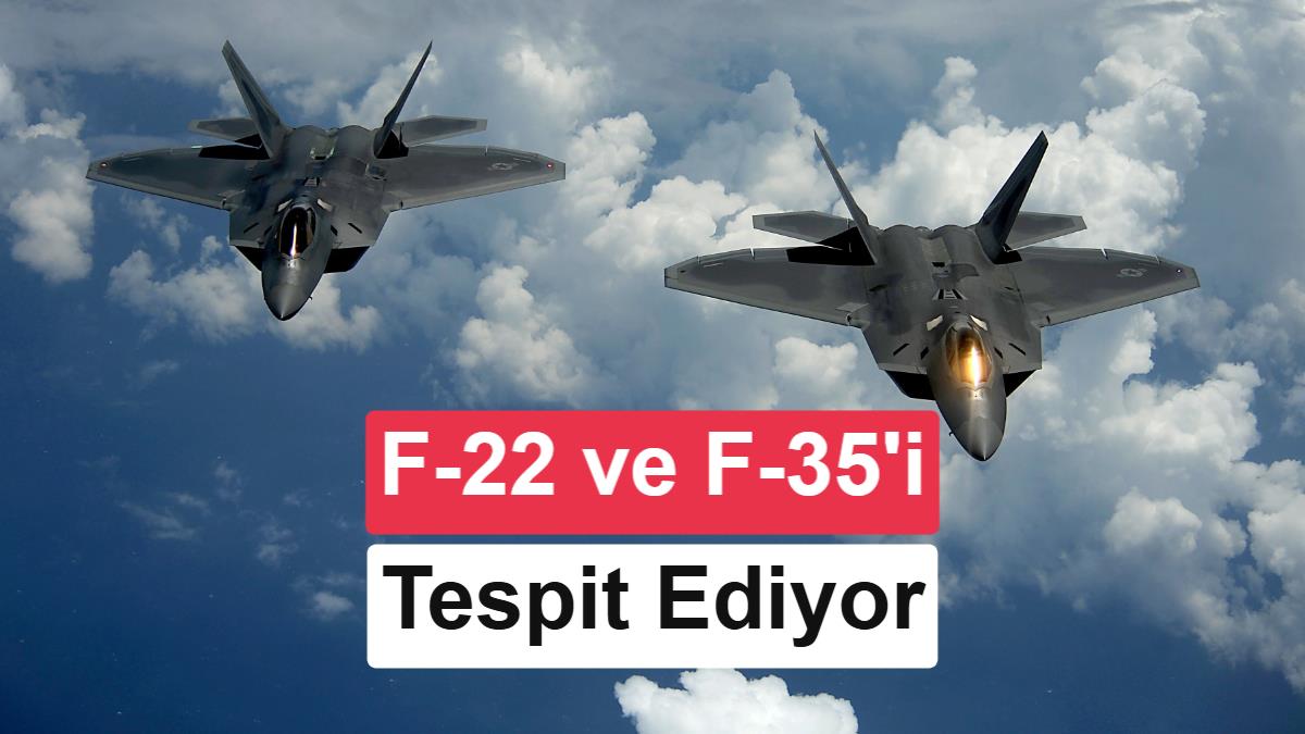 Çin, F-22 ve F-35’i ısı izinden tespit eden yapay zeka sistemi geliştirdi
