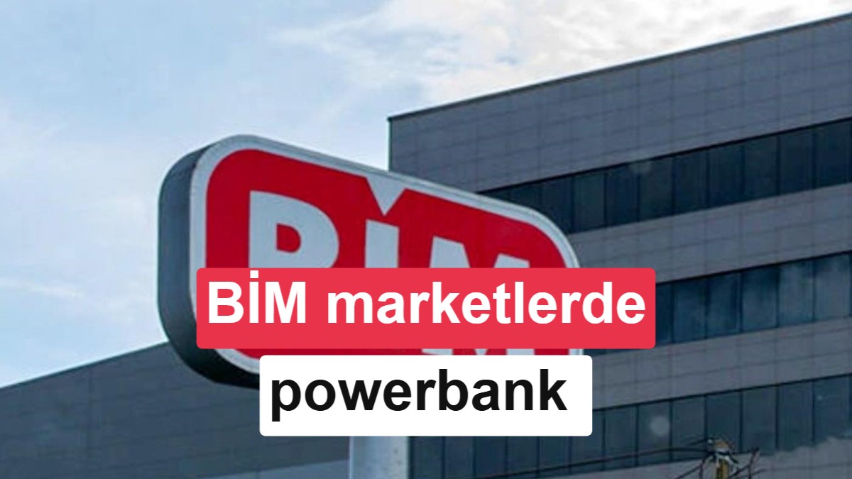 BİM marketlerde Baseus dahili kablolu powerbank ve Nokia 105 telefon var