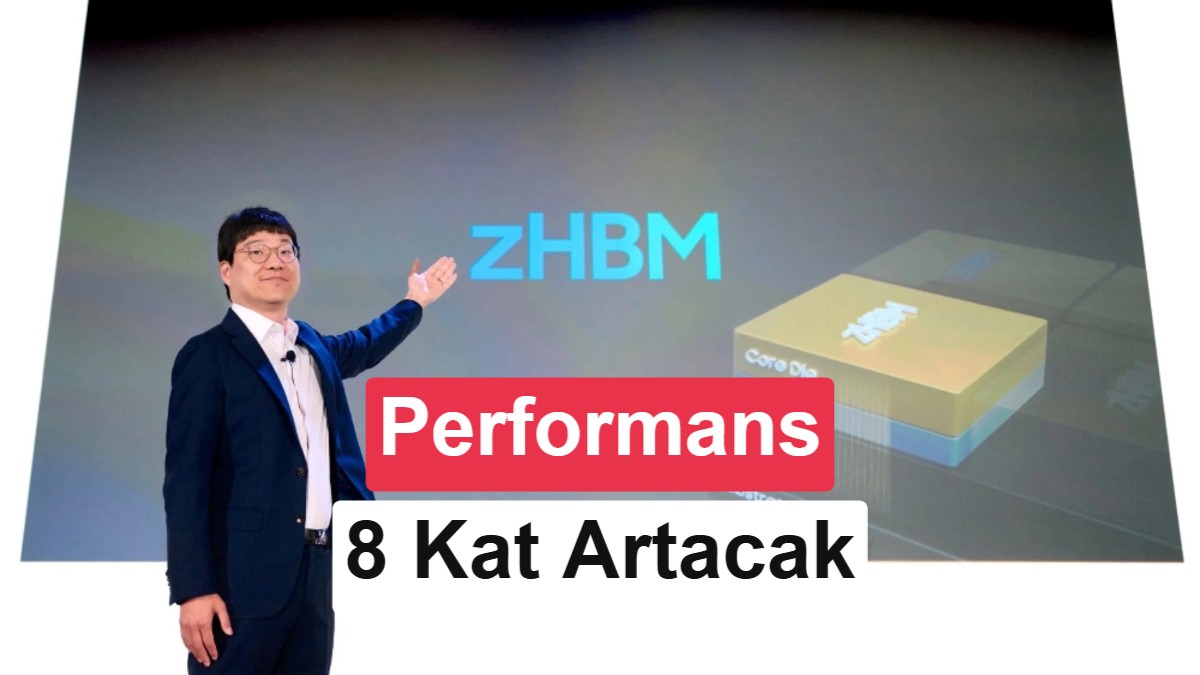 Samsung’un bellek haritası netleşti: zHBM ise 8 kat performans artışı hedefliyor