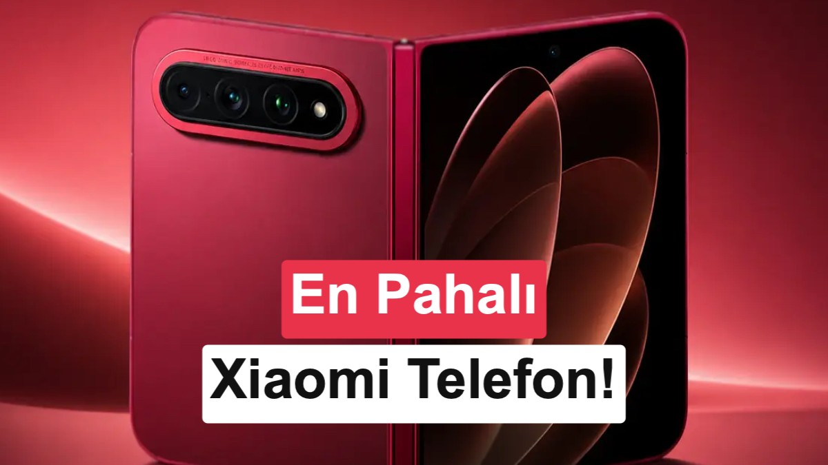 Geniş katlanır telefon Xiaomi 18 Fold tanıtıldı: Fiyatı cep yakıyor!