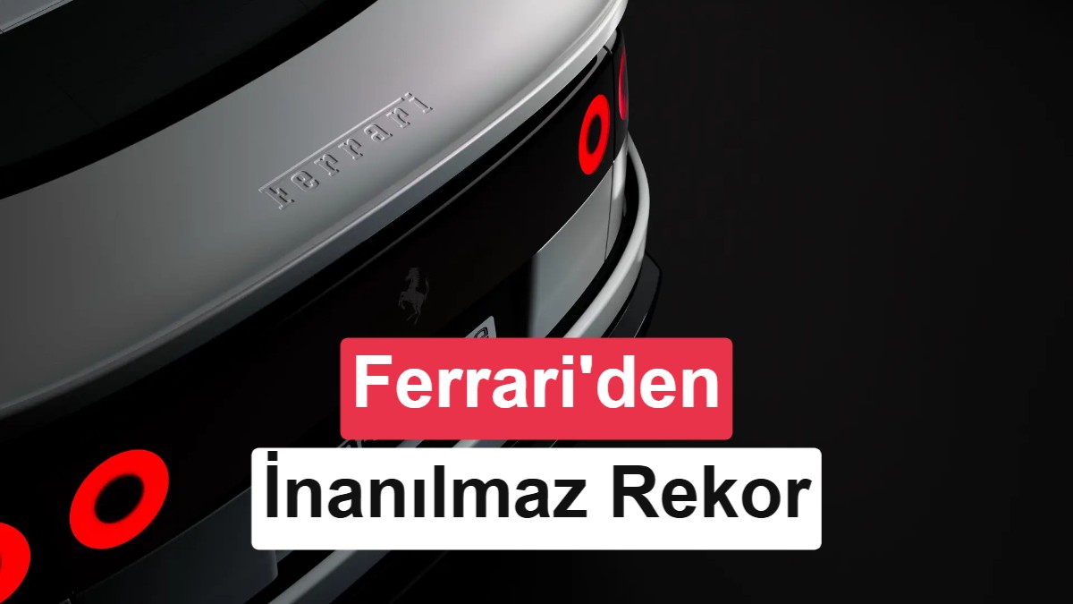 Ferrari’nin ilk elektrikli otomobili 40 milyon dolara satıldı