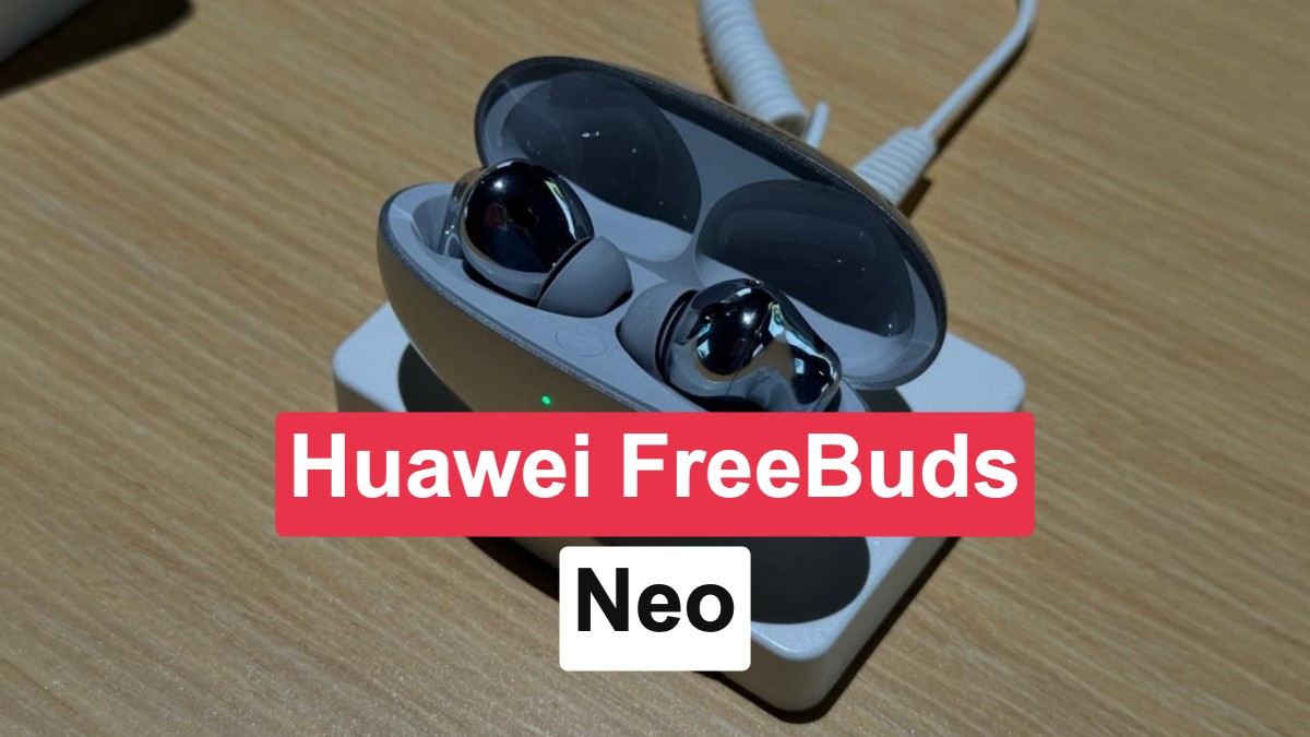 Huawei FreeBuds Neo tanıtıldı: ANC, 40 saat pil ömrü, kesik gövdeli tasarım