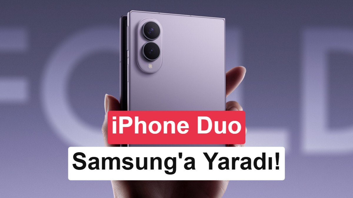 iPhone Duo’nun tanıtımı, beklenenin aksine Galaxy Z Fold 8 satışlarını artırdı