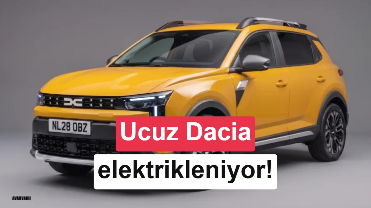 Avrupa'nın en çok satanına elektrik dopingi: Yeni Dacia Sandero 2028'de geliyor