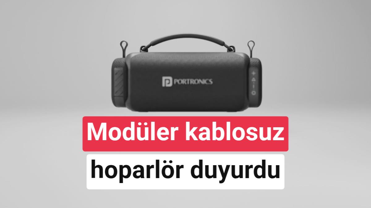 Portronics modüler kablosuz hoparlör tasarımını duyurdu