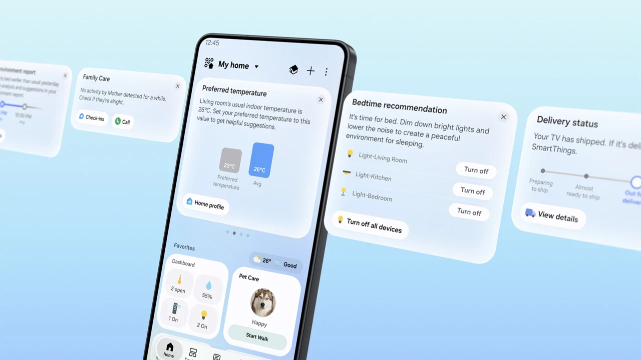 Samsung SmartThings'e yeni özellikler: Kişiselleştirilmiş ana ekran ve yerel kontrol