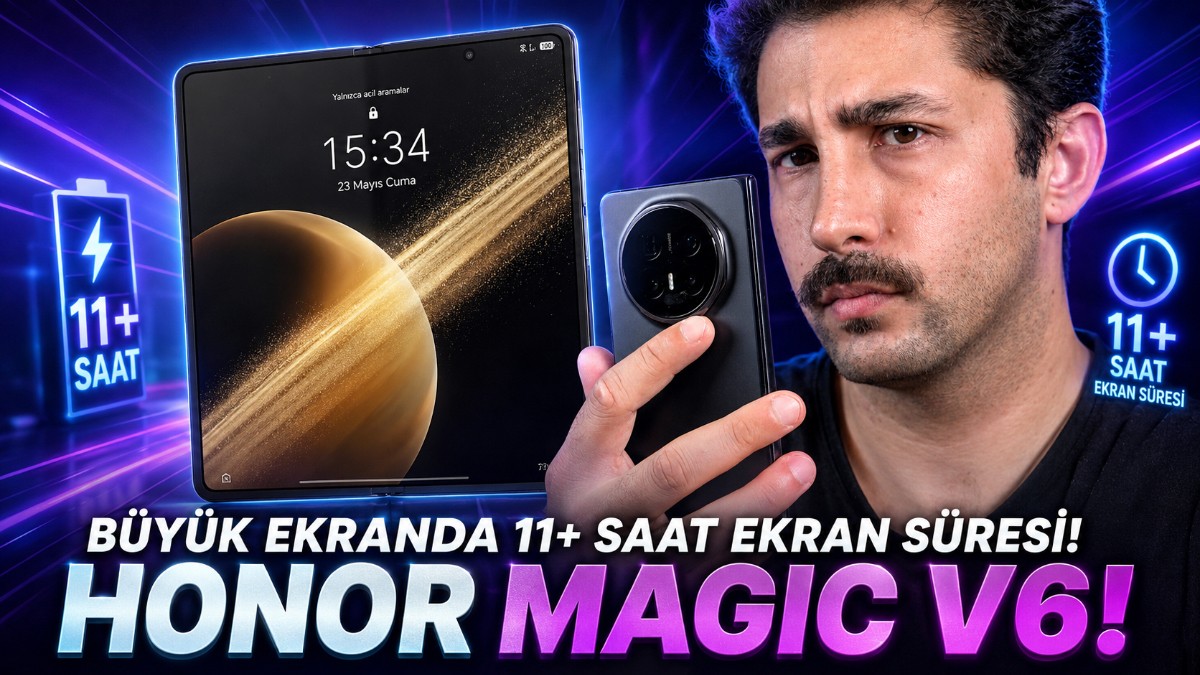 İnce, hafif, 6660mAh katlanır telefon! “Honor Magic V6 incelemesi”