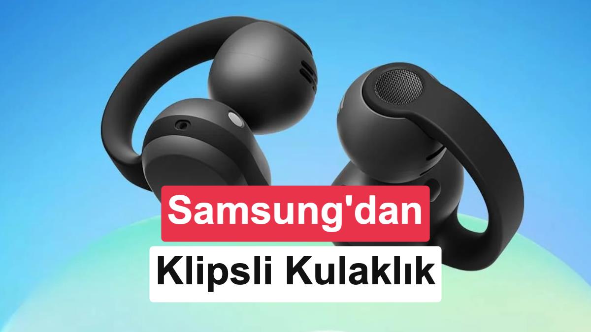 Samsung, ilk klipsli Bluetooth kulaklığı Galaxy Buds On'u tanıttı