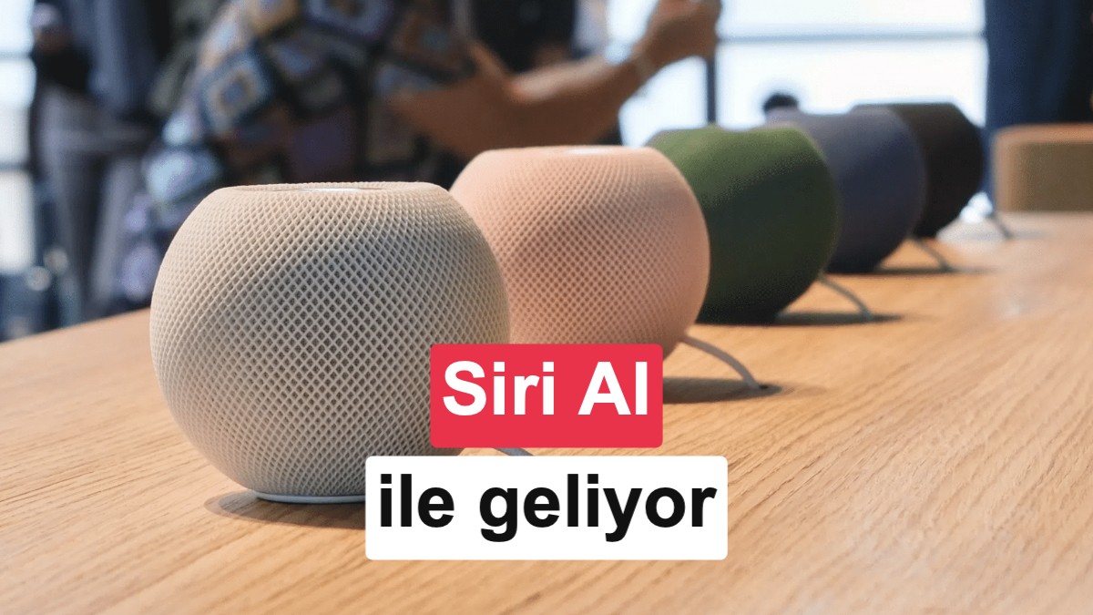 Siri yapay zekasının geleceği Apple ev cihazları