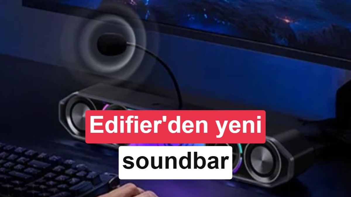 Edifier’den oyuncular için soundbar