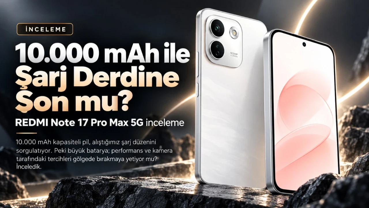10.000 mAh bataryalı telefon nasıl olur? | REDMI Note 17 Pro Max 5G inceleme