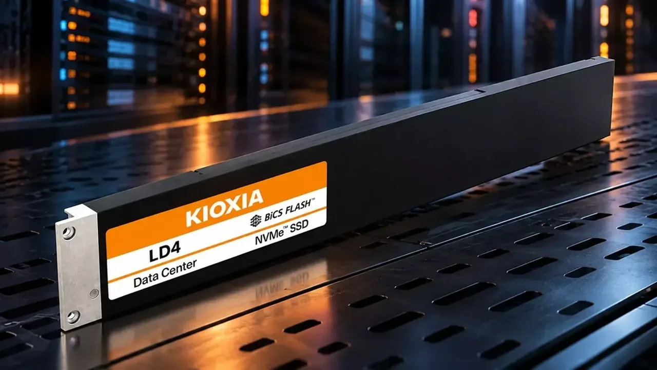Kioxia’dan 122 TB Kapasiteli Yeni LD4 SSD Serisi