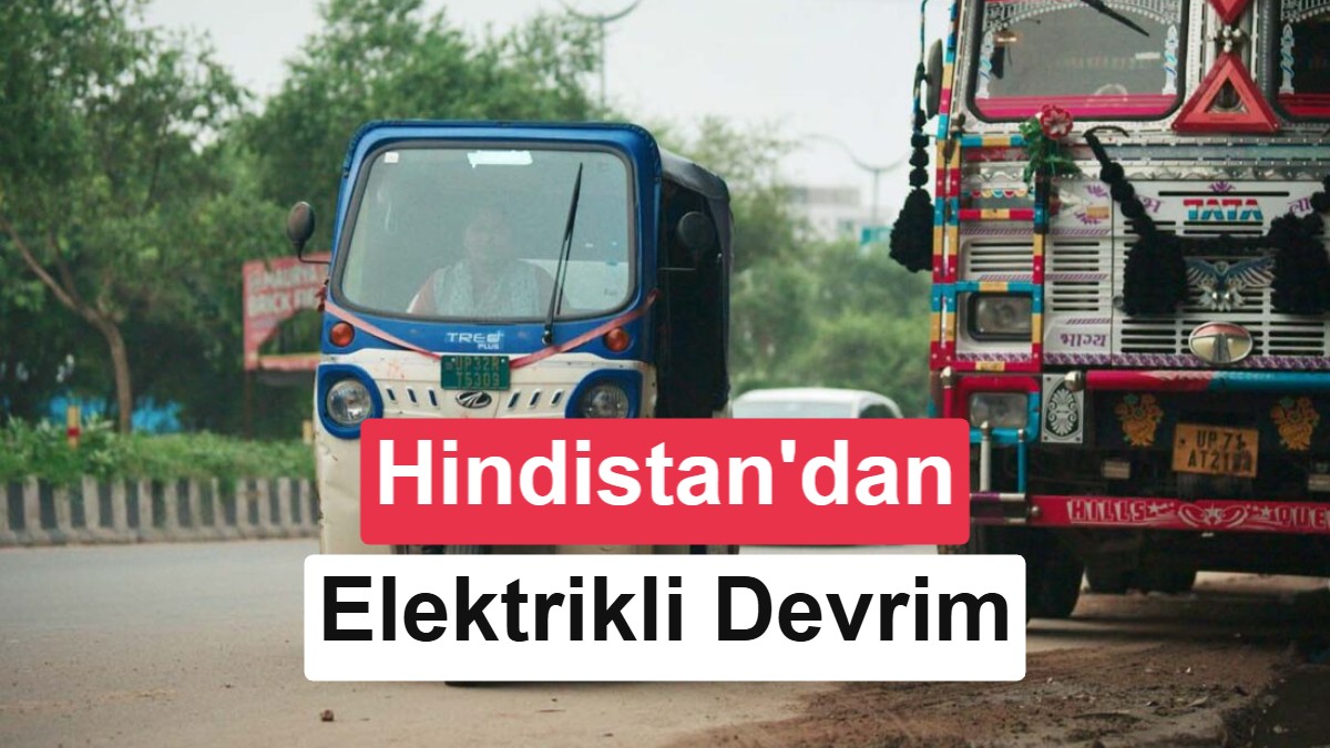 Hindistan'da çevre düşmanı tuk-tukların yerini elektrikli araçlar alıyor: Hem temiz, hem kârlı