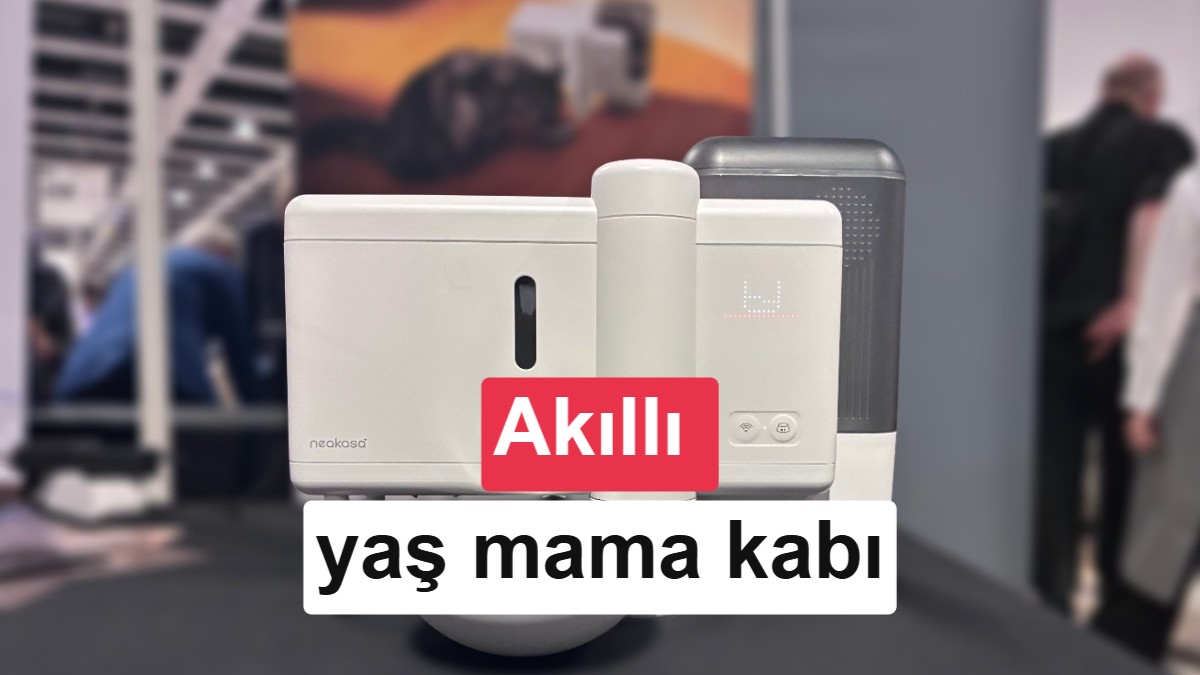 Akıllı yaş mama kabı ile tanışın