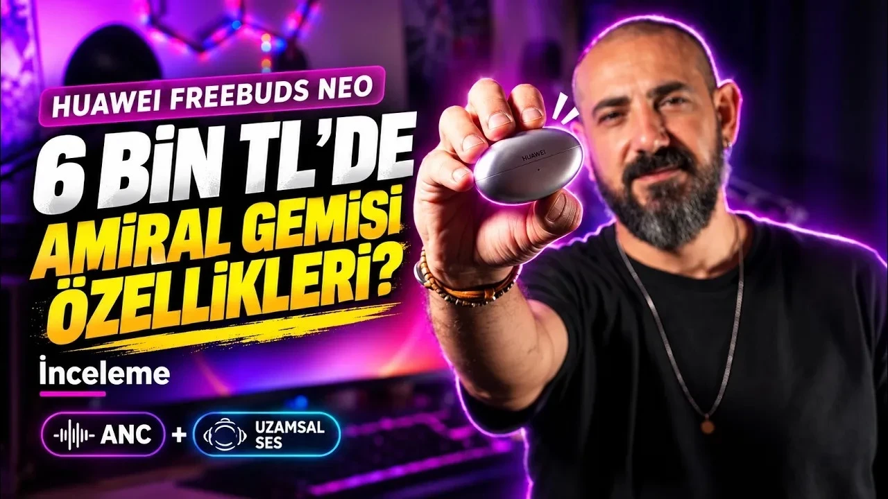 Amiral gemisi özellikleri daha ulaşılabilir hale geliyor | HUAWEI FreeBuds Neo inceleme
