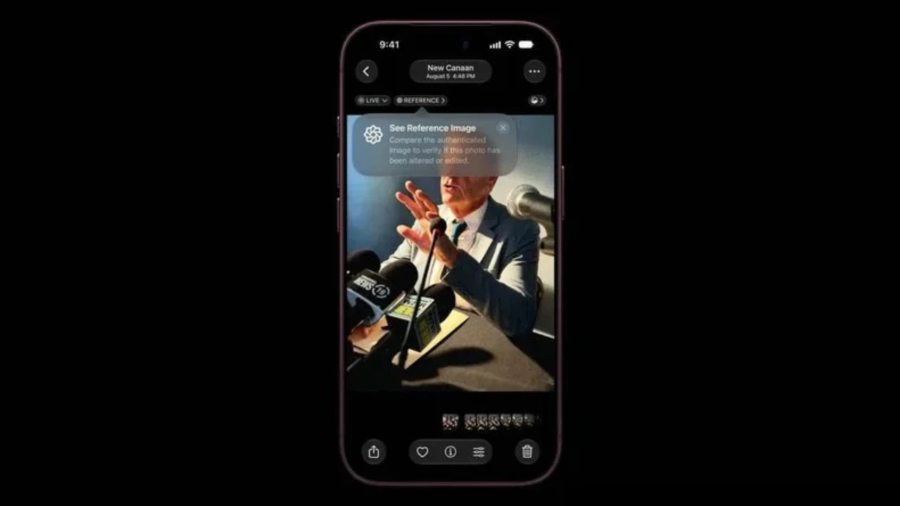 iPhone 18 Pro fotoğrafın gerçek olduğunu nasıl kanıtlıyor? Apple sistemi anlattı