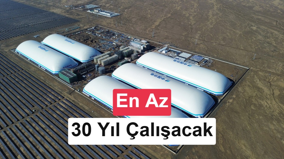 Çin, karbondioksit kullanarak elektrik depolamaya başladı: 30 yıl çalışacak