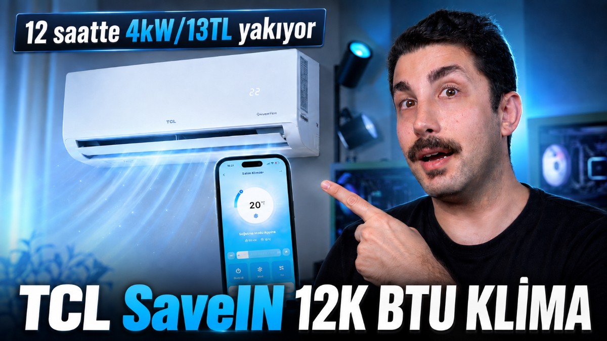 Yazı bu az yakan klimayla geçirdim “TCL SaveIN klima incelemesi”