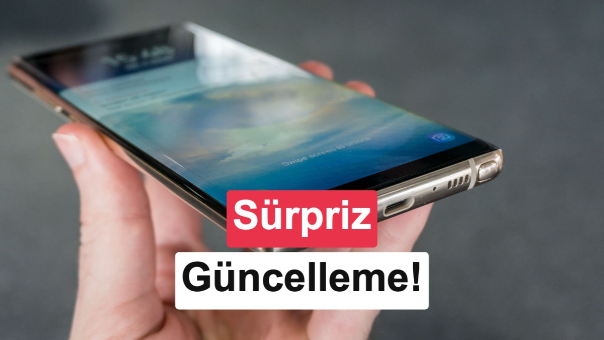 Galaxy S8 ve Galaxy Note 8'e sürpriz güncelleme
