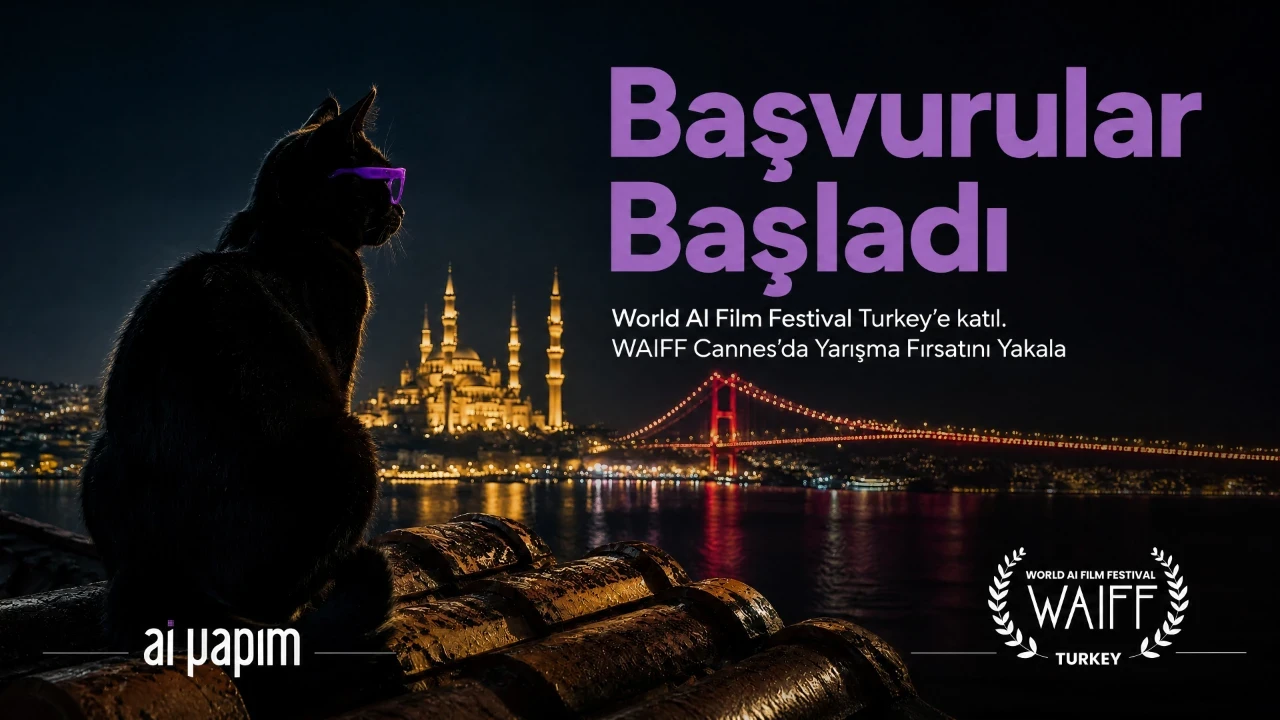 Sinema dünyasında yapay zeka dönemi Türkiye'deki büyük buluşmayla başlıyor