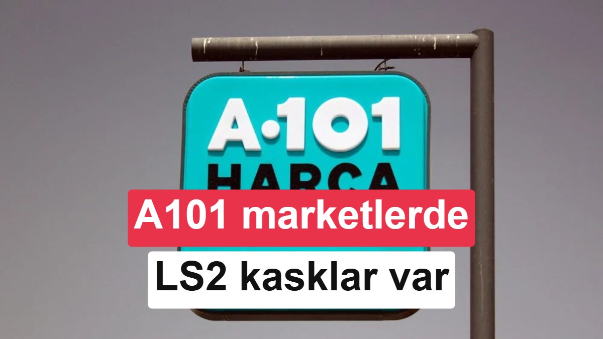 A101 marketler interkom destekli motosiklet kaskları satıyor