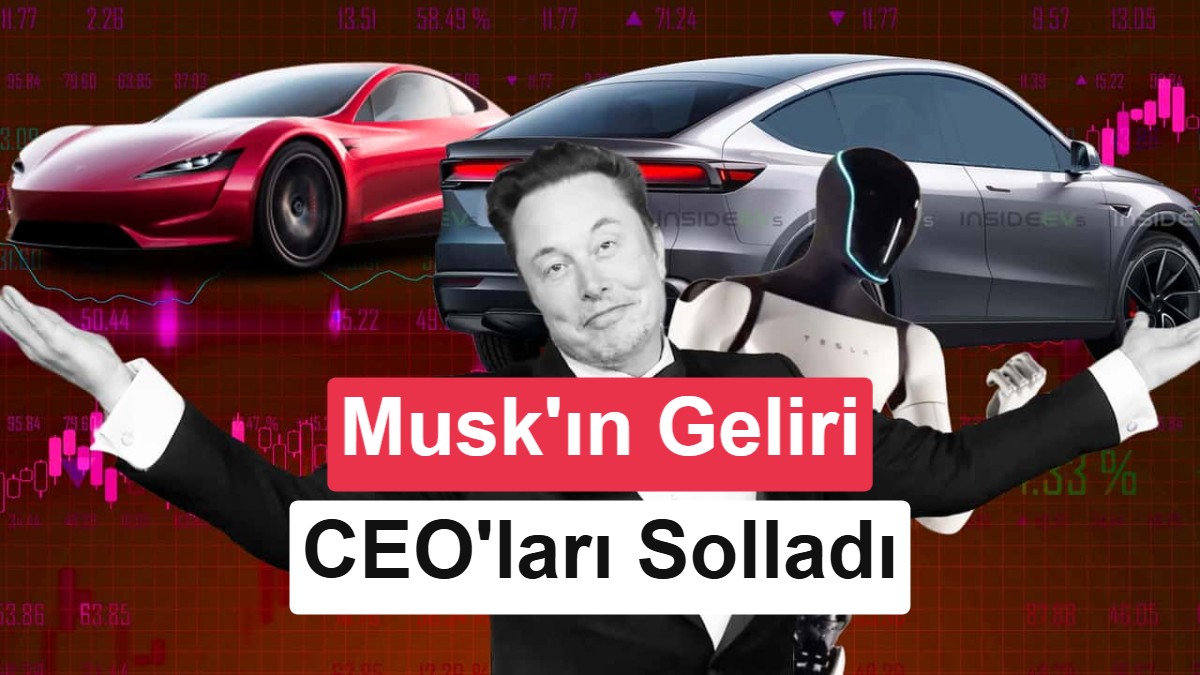 Elon Musk'ın Tesla maaşında rekor: CEO'lar arasında fark açtı