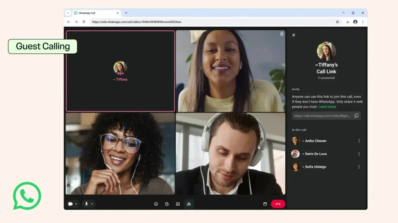 WhatsApp'tan Zoom'a rakip özellik: Uygulamayı indirmeden toplantıya girilebilecek