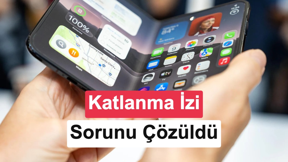 Apple, iPhone Duo'daki katlanma izine çözüm buldu