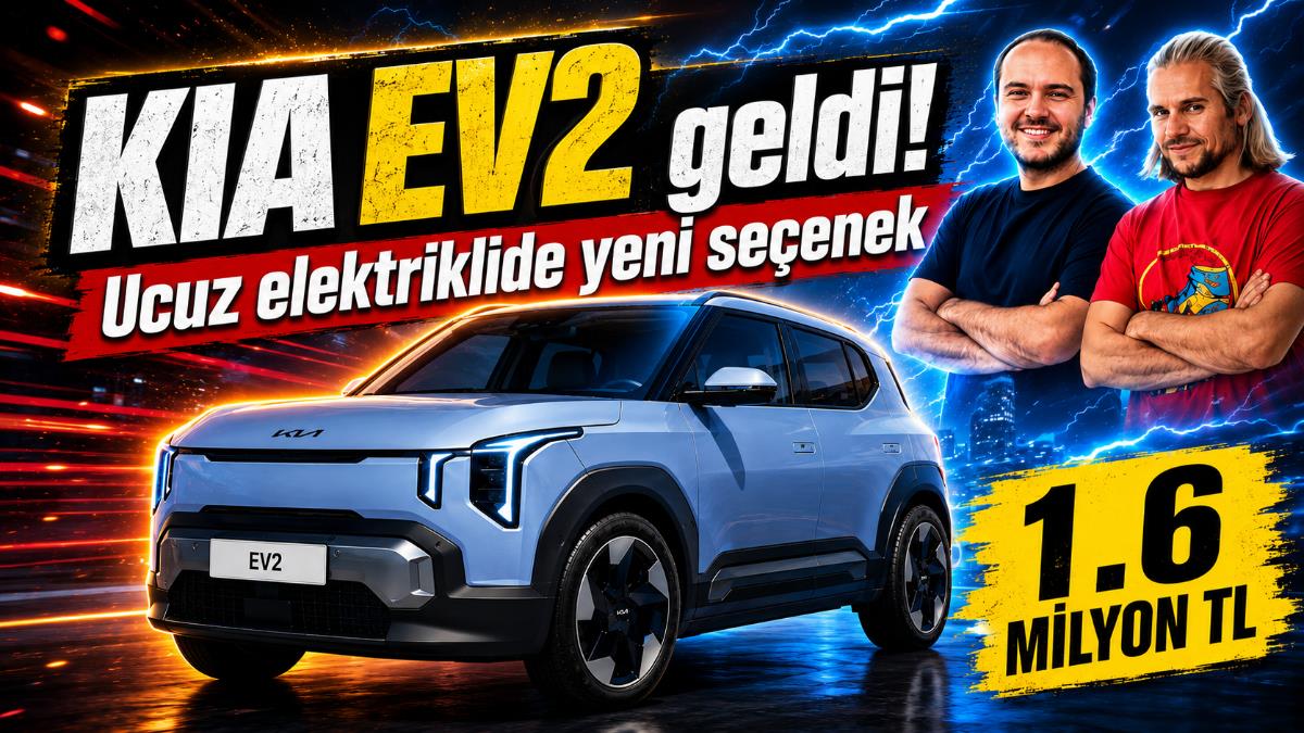 Kia EV2 Türkiye'de! FİYATI VE DONANIMLARI beklemeye değer mi?