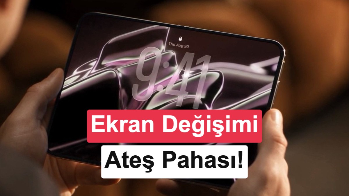 Katlanabilir iPhone cep yakacak: Ekranı en pahalı iPhone geliyor!