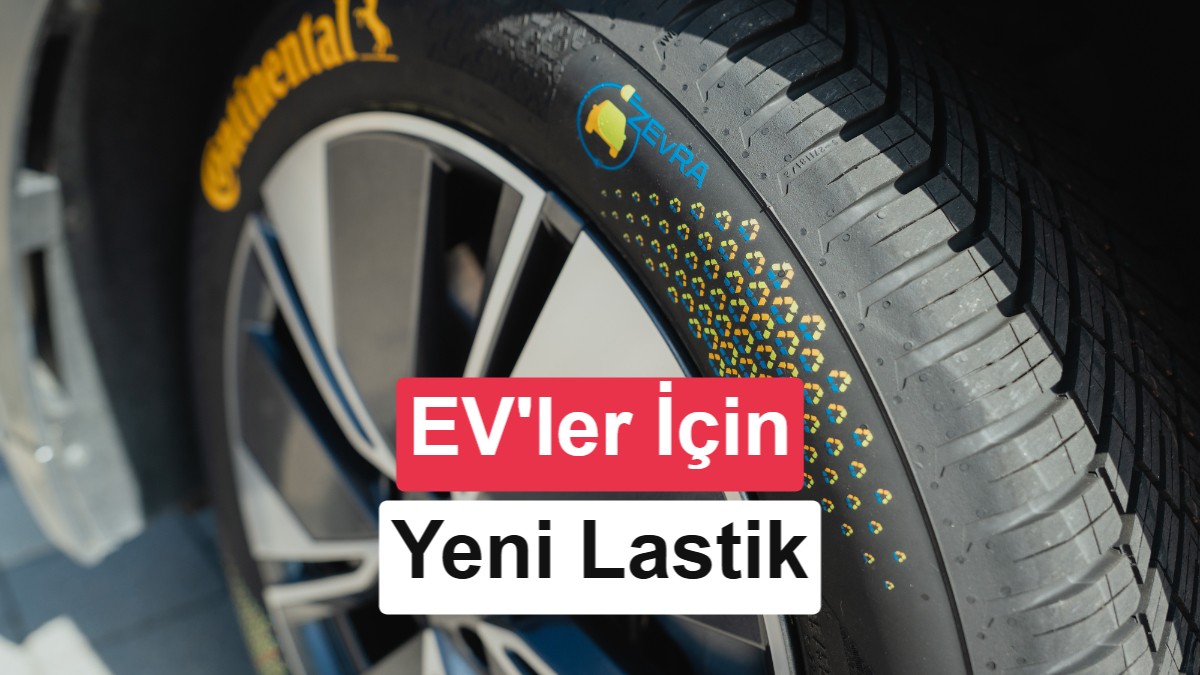 Elektrikli araçlar için geri dönüştürülmüş lastikler geliyor